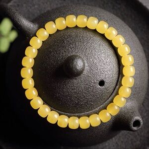 Premium Amber Beaded Bracelet